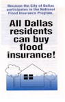 Graphic of flood insurance pamphlet